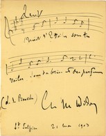 WIDOR Charles-Marie (1844-1937), Organiste Et Compositeur. - Other & Unclassified