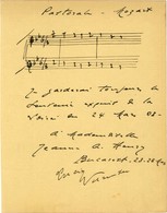 WURMSER Lucien (1877-1967), Pianiste Et Compositeur. - Autres & Non Classés