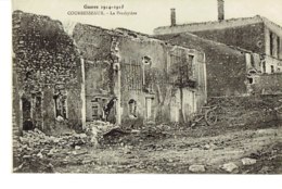 Cpa Grande Guerre, Le Village De Courbesseaux, Le Presbytère. - Autres & Non Classés