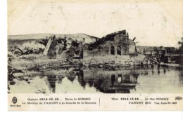Cpa Grande Guerre, Le Moulin De Fargny à La Boucle De La Somme. - Other & Unclassified