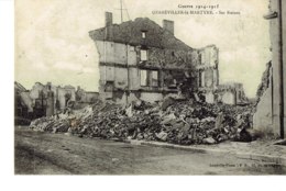 Cpa Grande Guerre, Gerbeviller La Martyre. Ses Ruines. - Gerbeviller