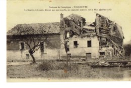 Cpa Grande Guerre, Thourotte,le Moulin De Louvet. - Thourotte