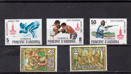 ANDORRE ESP. 1980 ** - Used Stamps