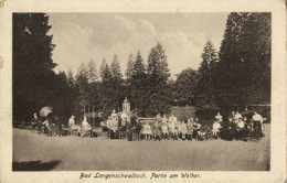 BAD LANGENSCHWALBACH, Partie Am Weiher (1910s) AK - Bad Schwalbach