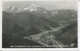 005893  Blick Ins Klostertal Gegen Schneeberg Vom Mariahilfberg In Gutenstein - Gutenstein