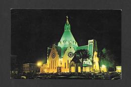 CAP DE LA MADELEINE - TROIS RIVIÈRES - QUÉBEC - SANCTUAIRE DE NOTRE DAME DU CAP - CETTE SUPERBE BASILIQUE ILLUMINÉE - Trois-Rivières