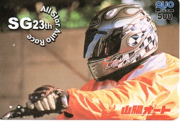 Carte Prépayée Japon Moto Motor Sports - Sport  Card (G 468) - Motorfietsen