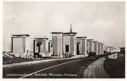 UITWATERINGSSLUIZEN-AFSLUITDIJK-WIERINGEN-FRIESLAND-REAL PHOTO-NON VIAGGIATA - Den Oever (& Afsluitdijk)