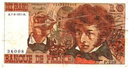 Billet  >  France > 10  Francs  1975 - 10 F 1972-1978 ''Berlioz''