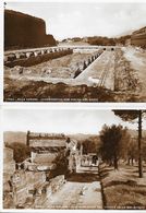 Tivoli - Villa Adriana (Terme, Palazzo, Teatro, Ospitali, Piscina...) - Lot De 12 Cartes Non Circulées 1937 - Tivoli