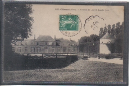 Carte Postale 18. Clémont  Chateau De Lauroy  Très Beau Plan - Clémont