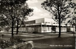 NEUSS Am Rhein, Stadthalle (1955) AK - Neuss