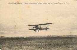 AEROPLANES BREGUET DEBUSSY SUR UN TRIPLACE MILITAIRE BREGUET TYPE 1913 - 1914-1918: 1ère Guerre