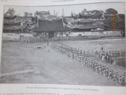 1913  PEKIN CHINE Recrues Chinoises  Pagode  De LONG FA   Pres De Changhai - China