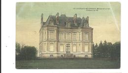 LOUROUX BECONNAIS - Château Du Pé - 1910 - Carte Genre Toilé - Vente Directe X - Le Louroux Beconnais