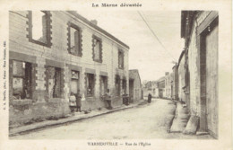 51 Warmeriville Rue De L'église  Guerre 1914/18 - Andere & Zonder Classificatie