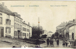 Florenville Grand'place  Duparque (carte Légerement Recoupée) - Florenville