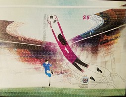 O) 2010 ARGENTINA, IMPERFORATE PROOF, WORLD SOCCER SOCCER CHAMPIONSHIP SOUTH AFRICA, FOOTBALL -SPORT-STADIUM- AFA,MNH - Neufs