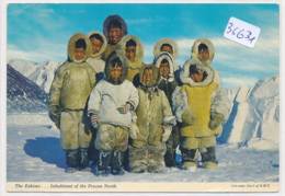 CPM GF -36631-Canada - The Eskimo...Inhabitant Of The Frozen North ( Belle Animation) -Envoi Gratuit - Moderne Ansichtskarten