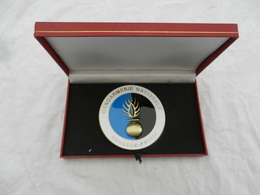 Médaille De Table Plaque De Gendarmerie Dans Sa Boîte - Police & Gendarmerie