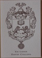 Ex-libris David Colling - Graveur Benneton - Ex-Libris