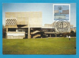 BRD 1988  Mi.Nr. 1370 , 600 Jahre Kölner Universität  - Maximum Card - Erstausgabestempel Bonn 05.05.1988 - 1981-2000