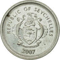 Monnaie, Seychelles, 25 Cents, 2007, Pobjoy Mint, TTB, Nickel Clad Steel, KM:49a - Seychelles