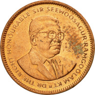 Monnaie, Mauritius, 5 Cents, 2012, TTB, Copper Plated Steel, KM:52 - Maurice
