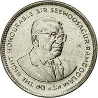 Monnaie, Mauritius, 20 Cents, 2010, TTB, Nickel Plated Steel, KM:53 - Mauricio