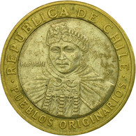 Monnaie, Chile, 100 Pesos, 2008, Santiago, TTB, Bi-Metallic, KM:236 - Chile