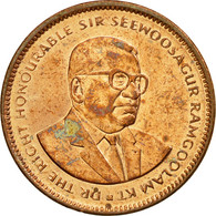 Monnaie, Mauritius, 5 Cents, 2012, TTB, Copper Plated Steel, KM:52 - Mauritius