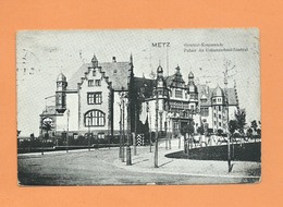 CPA Abîmée - Metz - Général Kommando - Palais Du Commandant Général - Metz