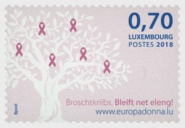 Luxemburg / Luxembourg - Postfris / MNH - Voorkoming Borstkanker 2018 - Nuovi