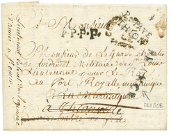 "THIONVILLE Pour La MARTINIQUE " : 1784 Cachet Rare P.PAYE / THION (indice 26) + Cachet Trés Rare FRANCE (Jamet N°19) Su - Sonstige & Ohne Zuordnung
