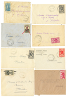 1940/46 Lot 31 Lettres Avec Petits Bureaux. Nombreuses CENSURES. A Voir. TB. - Sonstige & Ohne Zuordnung