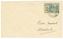 MAROC : POSTE LOCALE 1897 25c Obl. MARAKECH MARRUECOS Sur Enveloppe. TTB. - Other & Unclassified