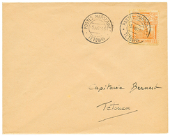 MAROC : POSTE LOCALE 1897 50c Obl. POSTE MAROCAINE TETOUAN Sur Enveloppe. TTB. - Sonstige & Ohne Zuordnung