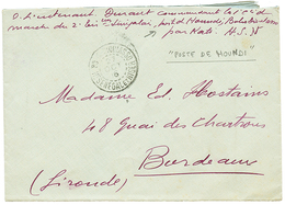 "POSTE De HOUNDI" : 1916 BOBODIOULASSO HT SENEGAL ET NIGER Sur Env. De Militaire Daté Du "POSTE De HOUNDI" Pour La FRANC - Sonstige & Ohne Zuordnung