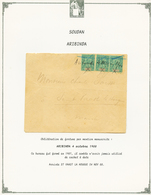 "ARIBINDA" : 1900 5c(x3) Obl. De Fortune Manuscrite "ARIBINDA 4 Octobre 1900" Sur Enveloppe Pour La FRANCE. Ce Bureau Fu - Sonstige & Ohne Zuordnung