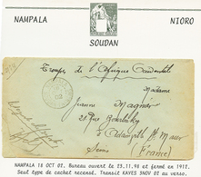 "NAMPALA" : 1902 NAMPALA SOUDAN FRANCAIS Sur Env(pd) Pour La FRANCE. Trés Rare. TB. - Sonstige & Ohne Zuordnung