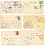 EGYPT - AUSTRALIAN FORCES : 1915 Lot Of 6 Covers From AUSTRALIAN & NEW ZEALAND Forces In EGYPT. Vf. - Altri & Non Classificati