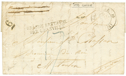 GAMBIA - PRECURSOR : 1833 GRANDE BRETAGNE / PAR GRANVILLE On Entire Letter Datelined "GAMBIE" To TOULON (FRANCE). Unique - Gambia (1965-...)