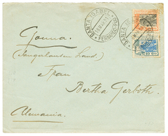 FERNANDO-POO : 1931 10c + 30c Canc. SANTA ISABEL On Envelope To GERMANY. Superb. - Fernando Poo