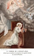 SAINTE-THERESE DE L'ENFANT JESUS  OBTIENT PAR SES PRIERES LA CONVERSION D'UN GRAND CRIMINEL DU NOM DE PRANZINI - Saints