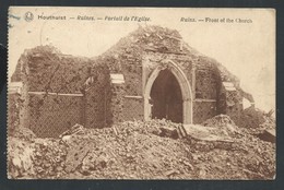 +++ CPA - HOUTHULST - Guerre - Ruines - Portail De L'Eglise    // - Houthulst