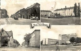 NEU-ISENBURG, Rhein-, Bahnhofs- Und Frankfurter Strasse, Neues Rathaus (1964) AK - Neu-Isenburg