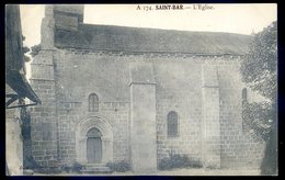 Cpa  Du 23 Saint Bard L' église -- Saint Bar -- Canton Auzances Arrdt Aubusson (2)  YN16 - Auzances