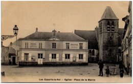 78 LES ESSARTS-le-ROI - Eglise - Place De La Mairie - Les Essarts Le Roi