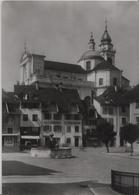 Solothurn - Klosterplatz Und St. Ursenkirche - Photo: Hermann König - Autres & Non Classés