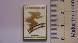 PIN'S - ESPACE - THOMSON-CSF - DIVISION ASSISTANCE ET SERVICE (DAS) - Raumfahrt